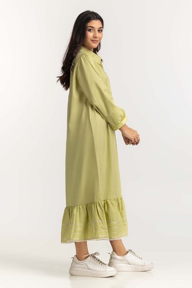 Green Basic Dress WM-DRSWS23-001