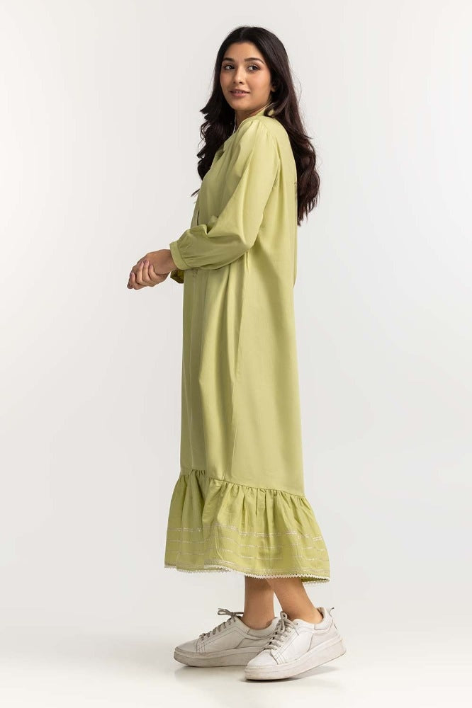 Green Basic Dress WM-DRSWS23-001