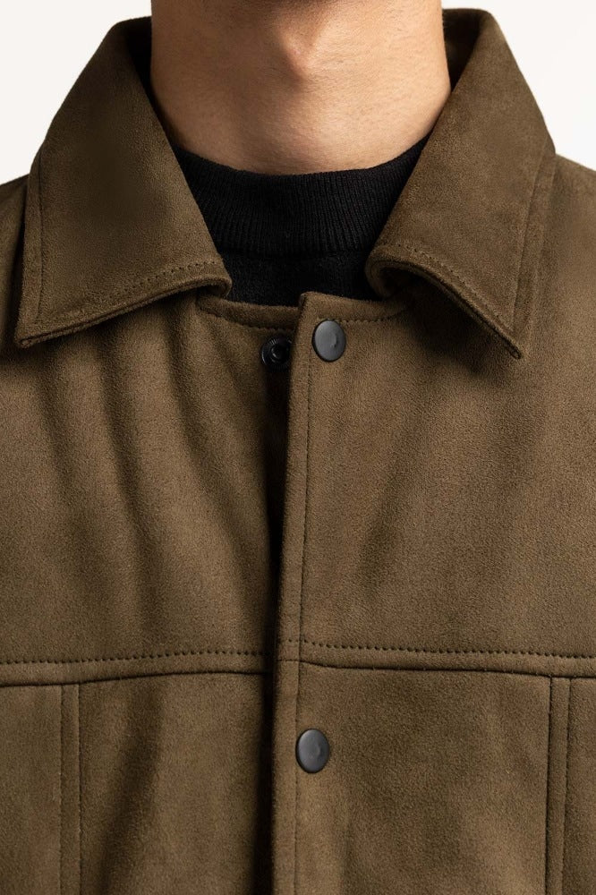 Green Basic Jacket MN-JKT-WS23-012