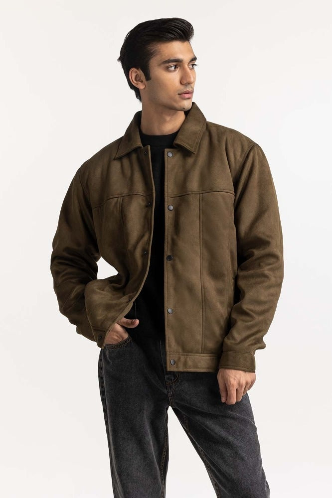 Green Basic Jacket MN-JKT-WS23-012