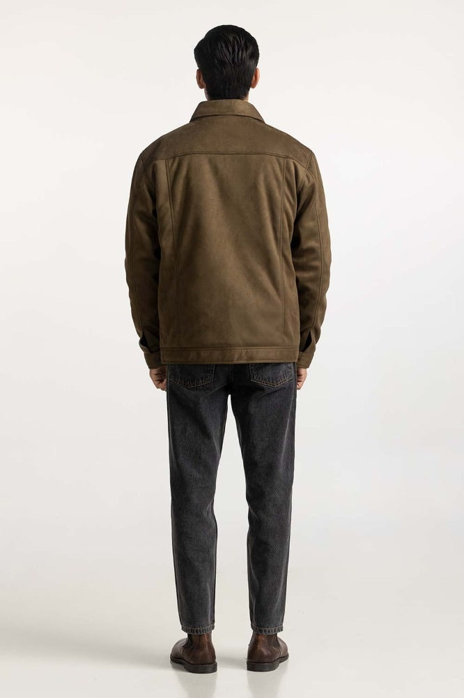 Green Basic Jacket MN-JKT-WS23-012