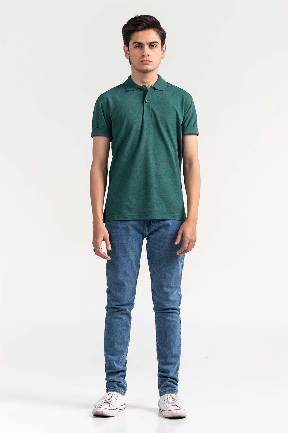 Green Basic Polo PKP-SB-129