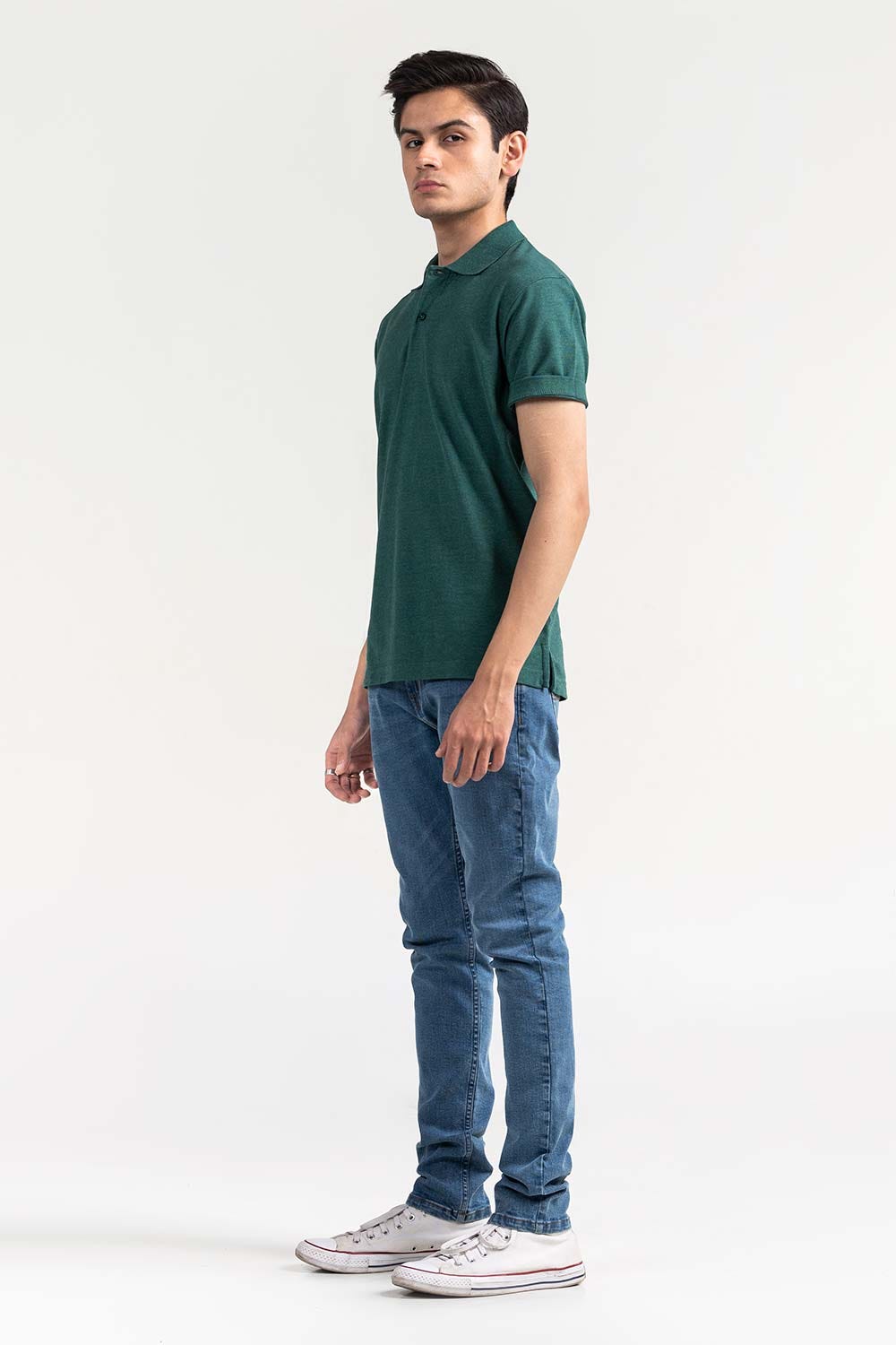 Green Basic Polo PKP-SB-129