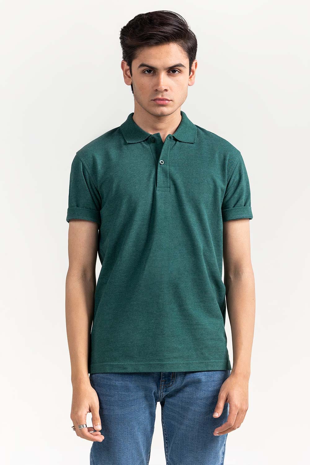 Green Basic Polo PKP-SB-129