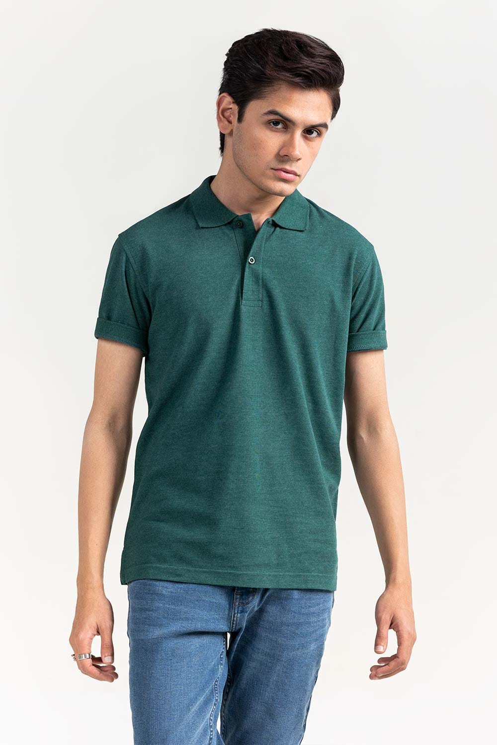 Green Basic Polo PKP-SB-129