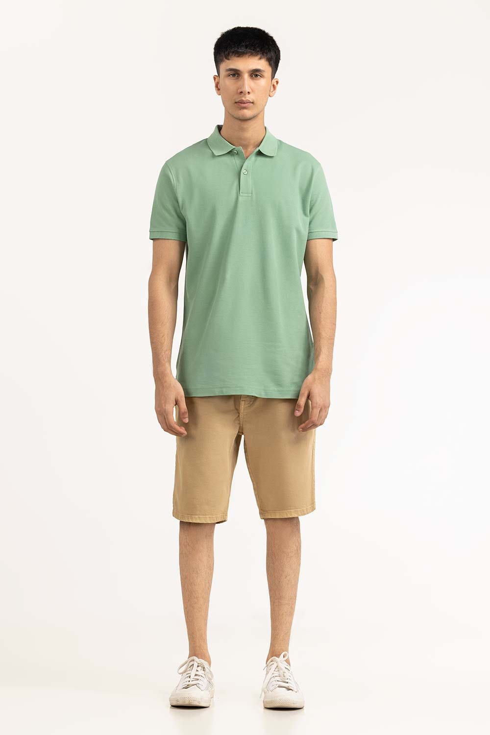 Green Basic Polo PS-SIGPK23-236