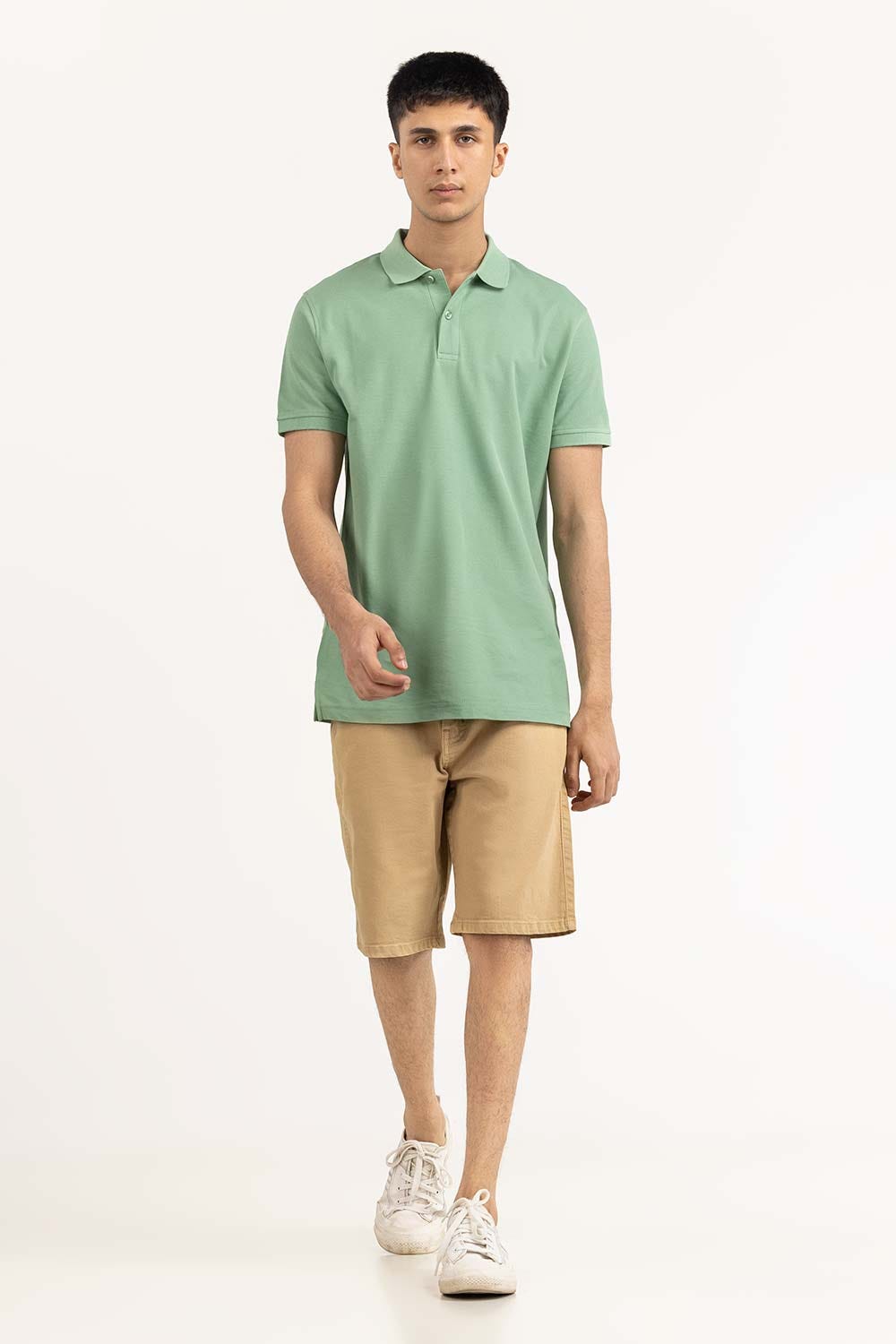 Green Basic Polo PS-SIGPK23-236