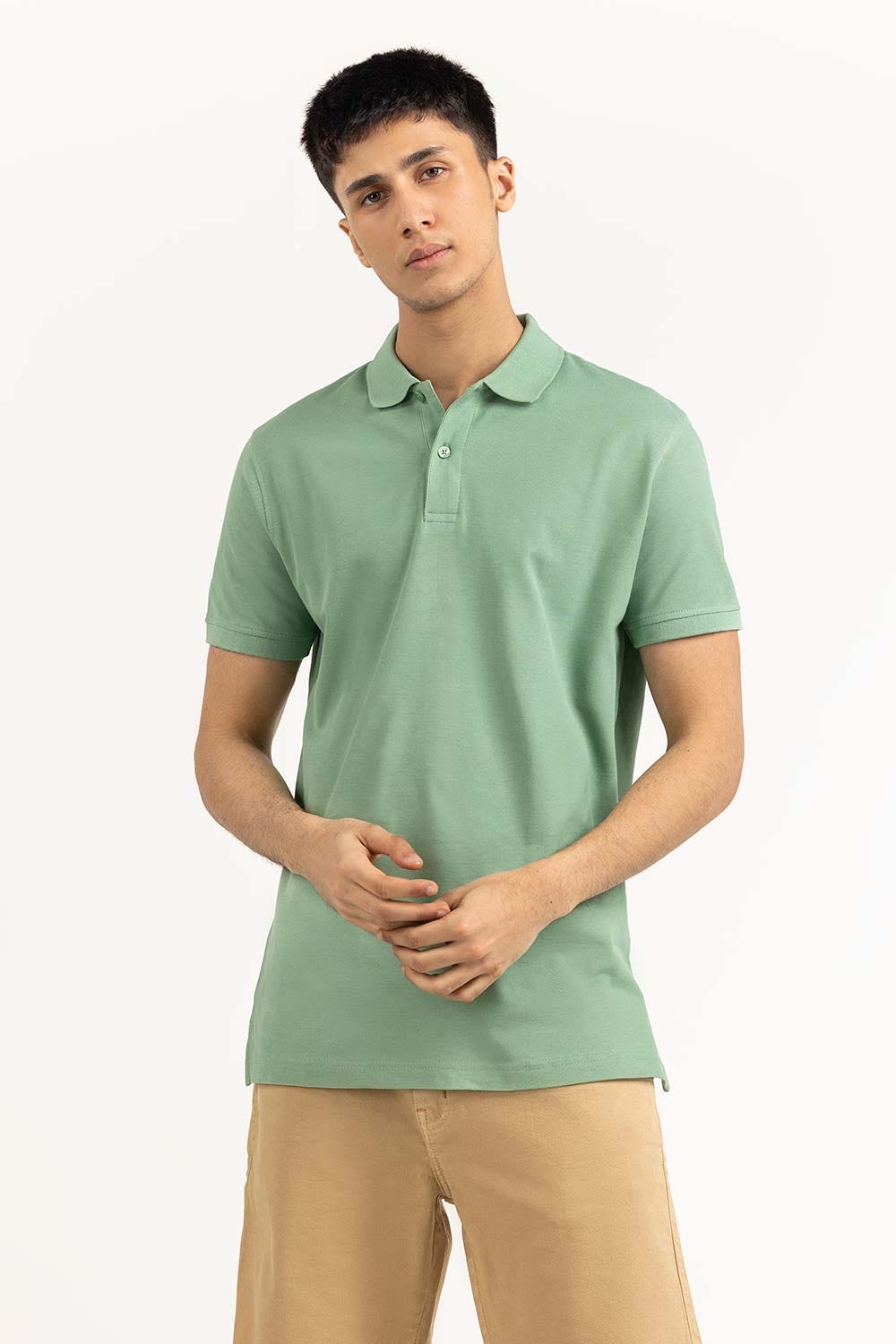 Green Basic Polo PS-SIGPK23-236