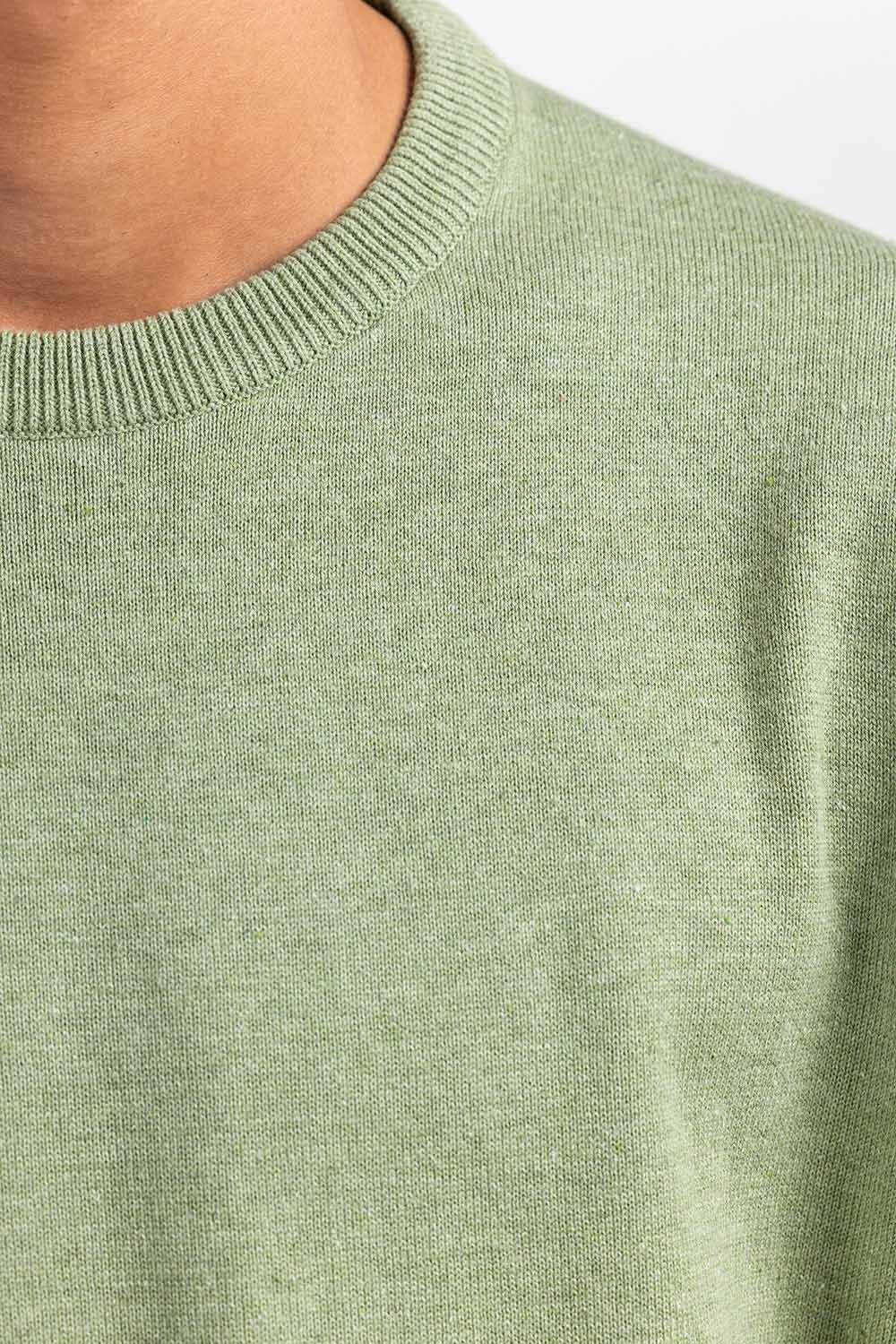 Green Basic Sweater FS-SWT-D34-04