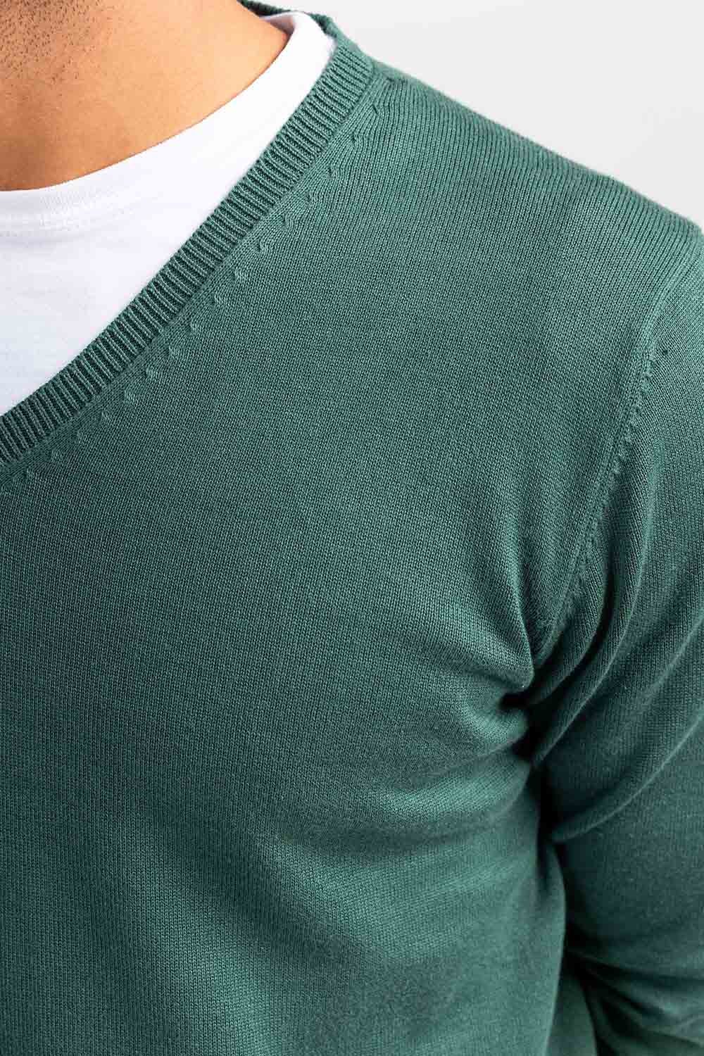 Green Basic Sweater FS-SWT-D36-01