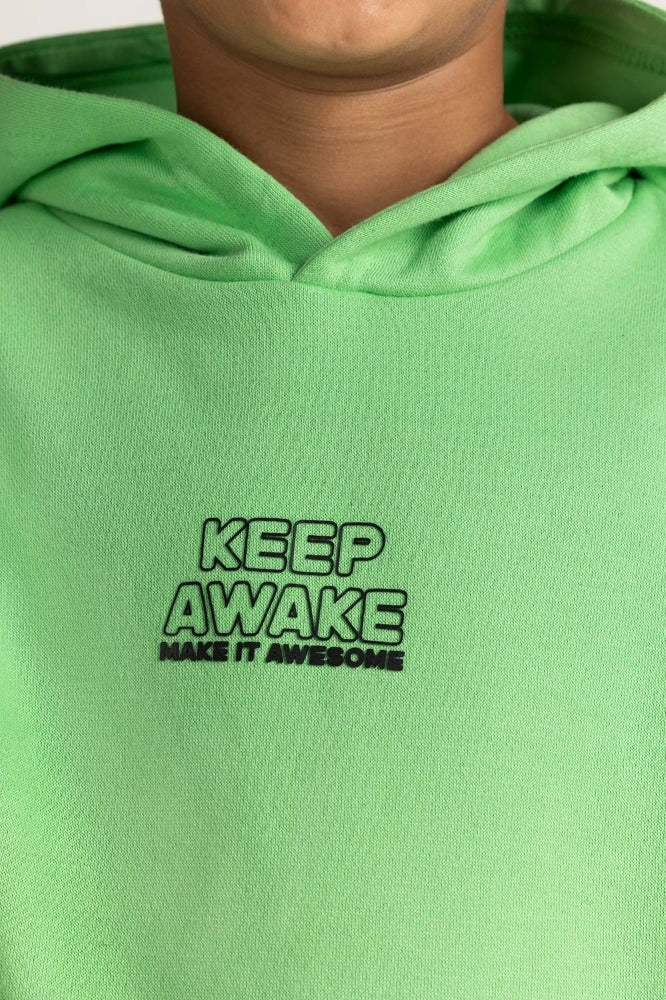 Green Basic Sweatshirt 224-312-020