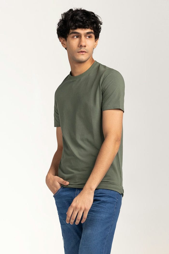 Green Basic T-Shirt JCN-SIG-D041