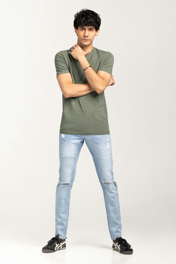 Green Basic T-Shirt JVN-SIG-D037