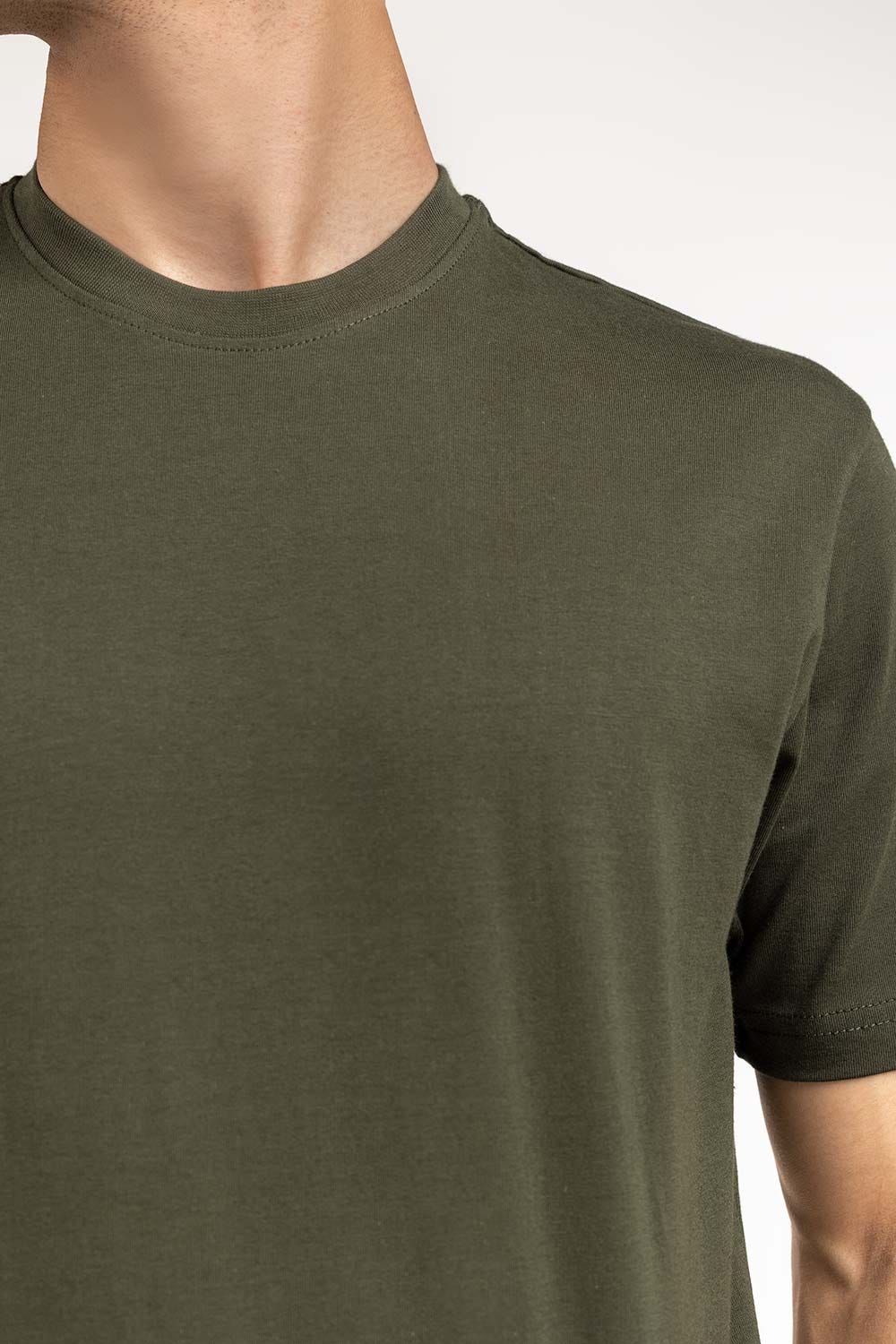 Green Basic Tee LW-TS22-009