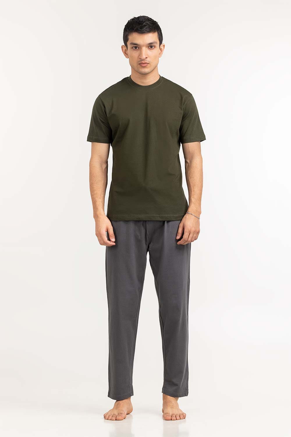 Green Basic Tee LW-TS22-009