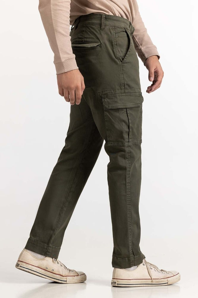 Green Basic Trouser MN-TRKH- WV23-008 B