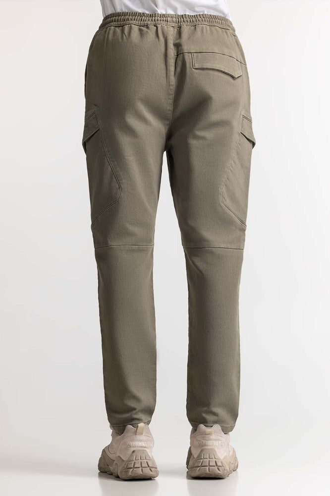 Green Basic Trouser MNTRCSS24002-A
