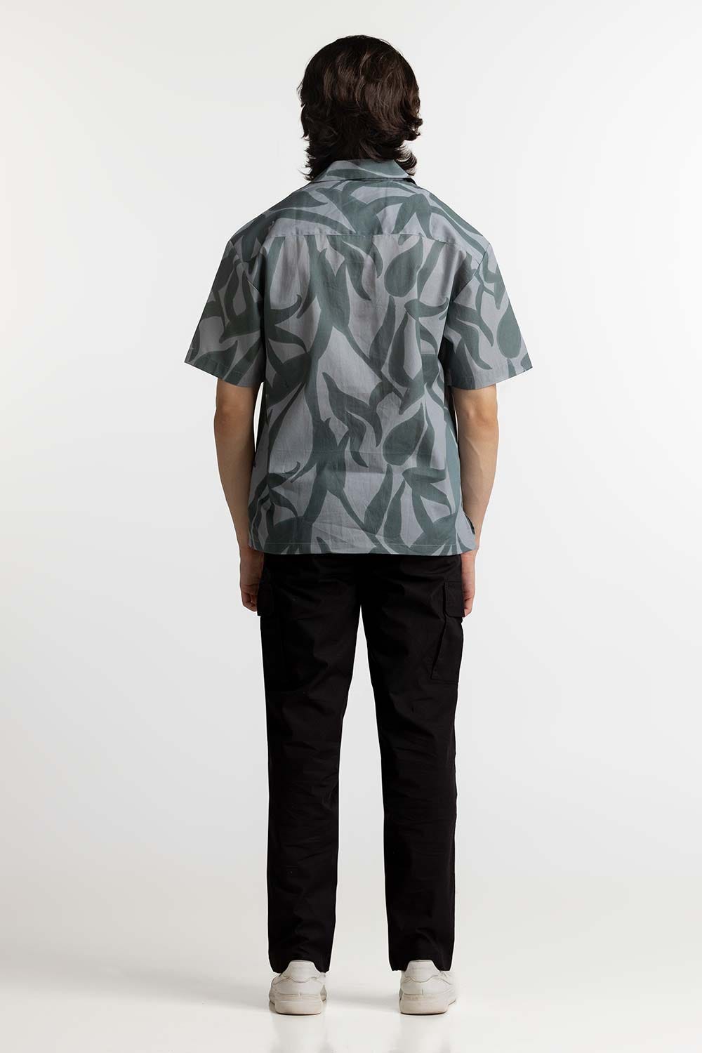 Green Digital Printed Casual Shirt MN-CS-PD23-006