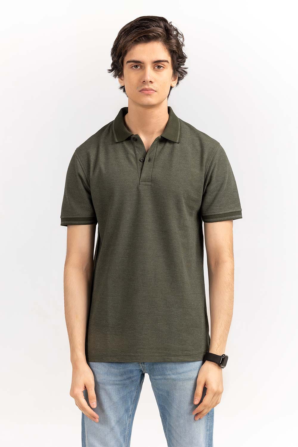Green Fashion Polo PS-FPK22-003