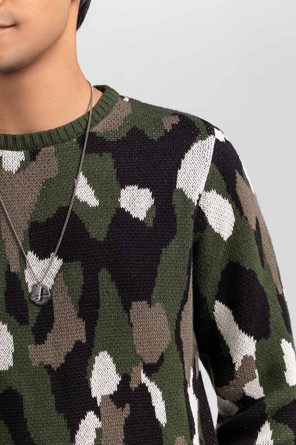 Green Fashion Sweater FS-SWT-FD-343-01