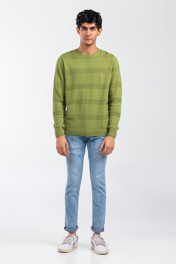 Green Fashion Sweater FS-SWT-FD-365-01