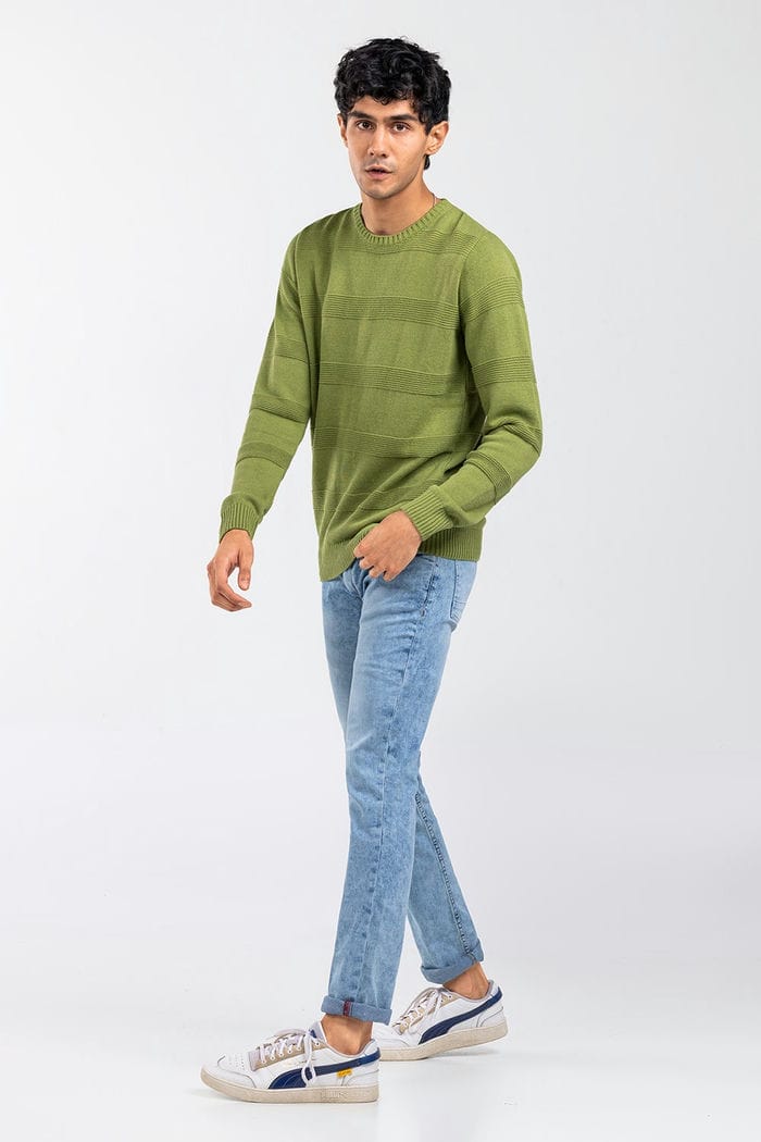Green Fashion Sweater FS-SWT-FD-365-01