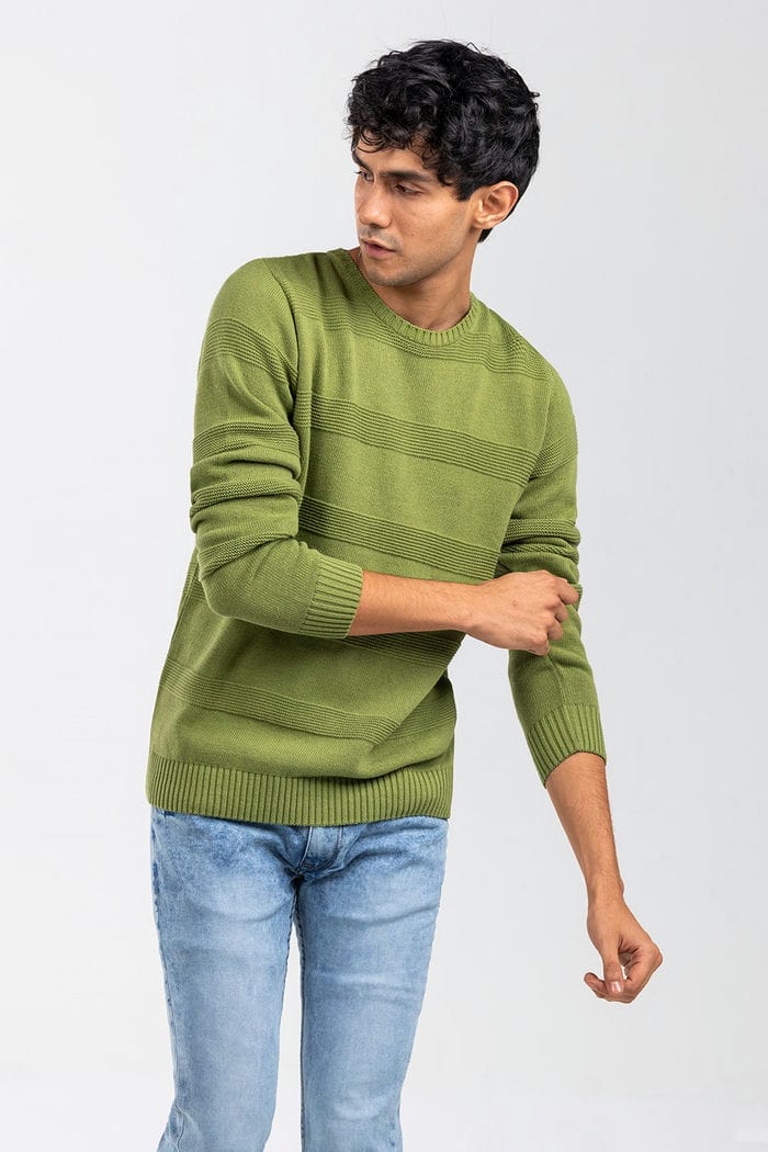 Green Fashion Sweater FS-SWT-FD-365-01