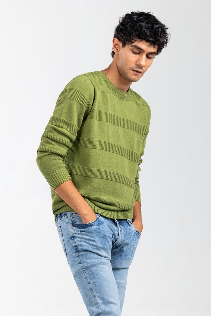Green Fashion Sweater FS-SWT-FD-365-01