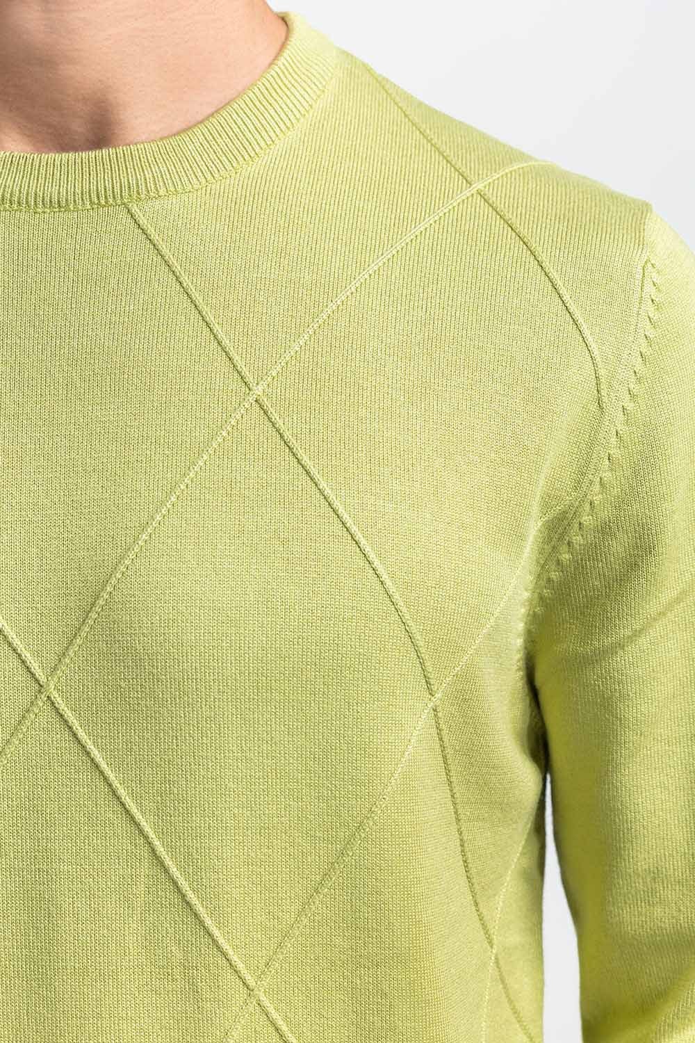 Green Fashion Sweater FS-SWT-VPN-FD-435-01