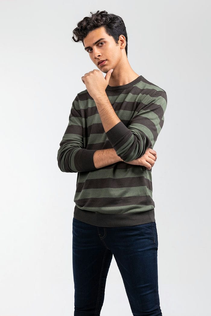 Green Fashion Sweater FS-SWT-VPN-FD-439-01