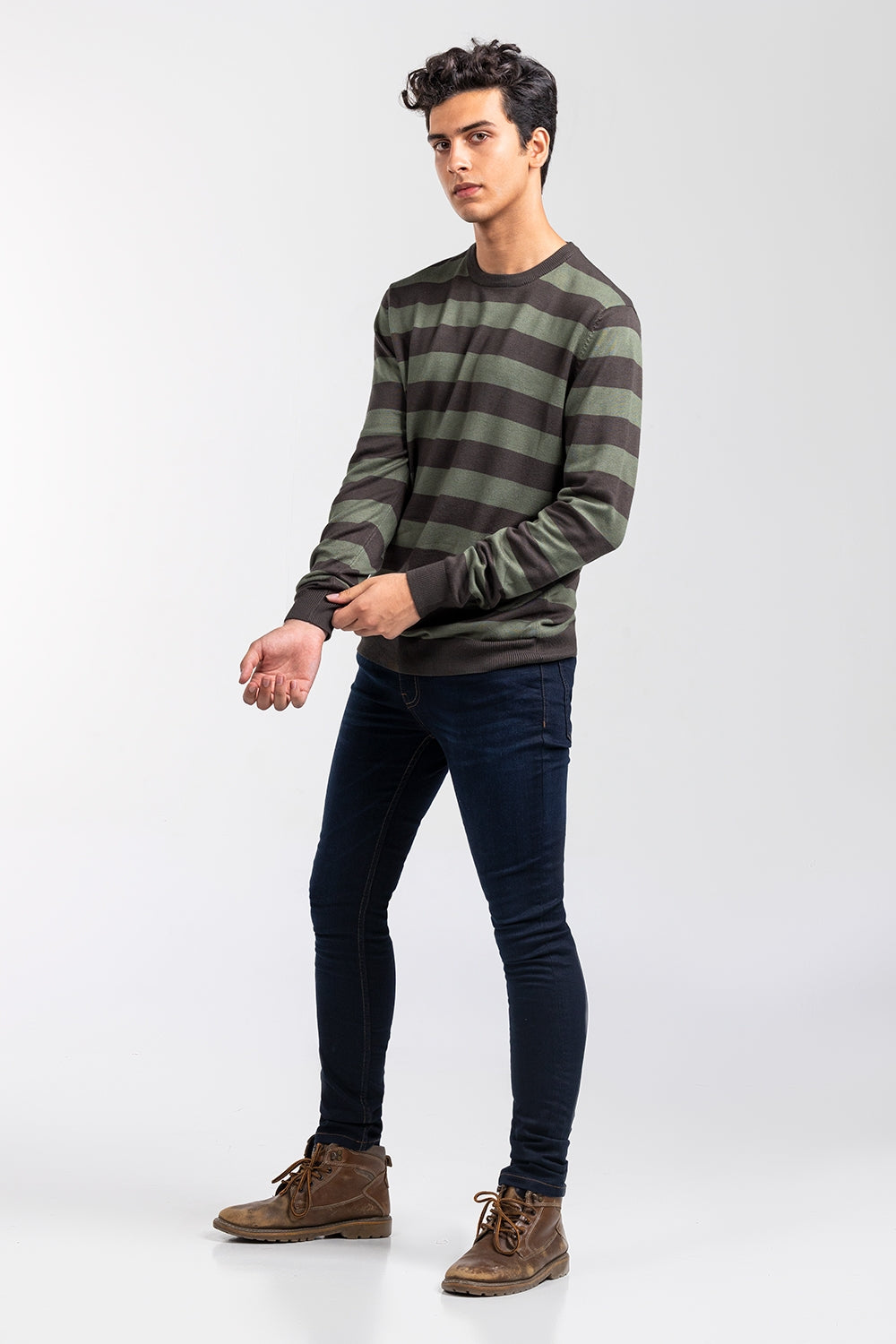 Green Fashion Sweater FS-SWT-VPN-FD-439-01