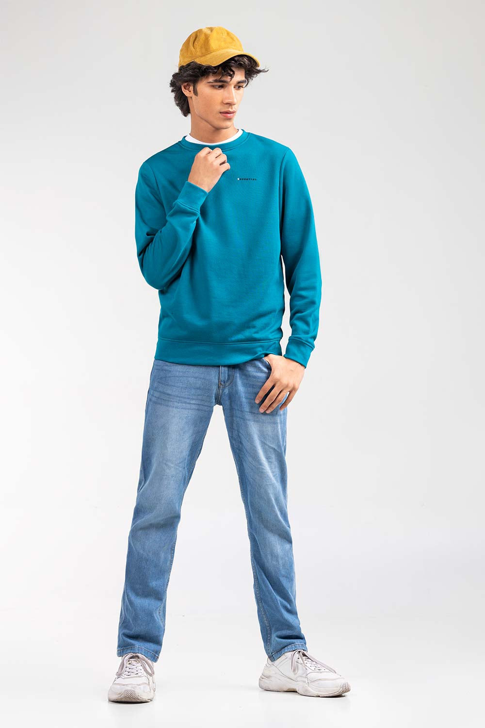 Green Fashion Sweatshirt JKT-MSS-D20-02