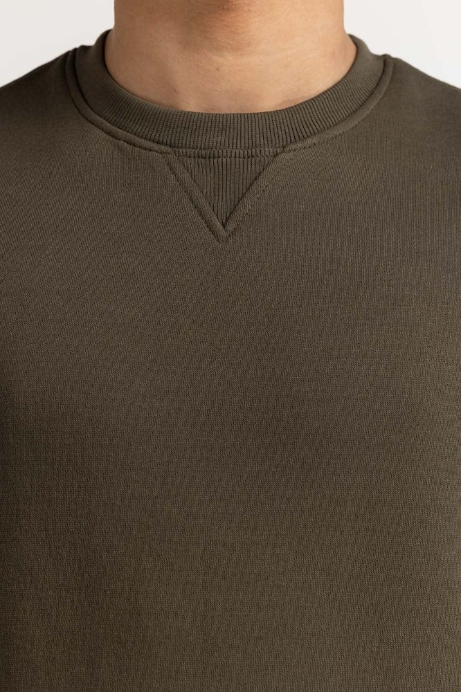 Green Fashion Sweatshirt MN-SWS-WS23-009