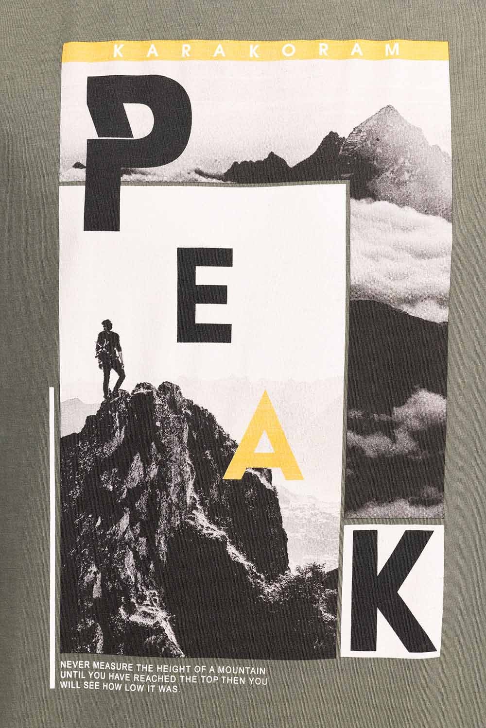 Green Fashion T-Shirt JGP-URB-D242-02