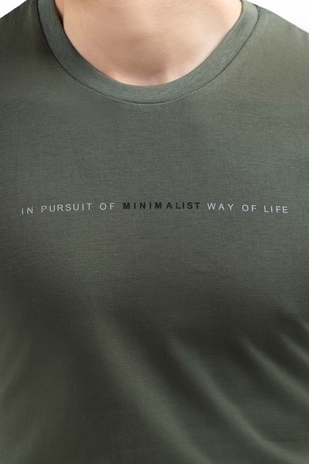 Green  Graphic T-Shirt JGP-D272