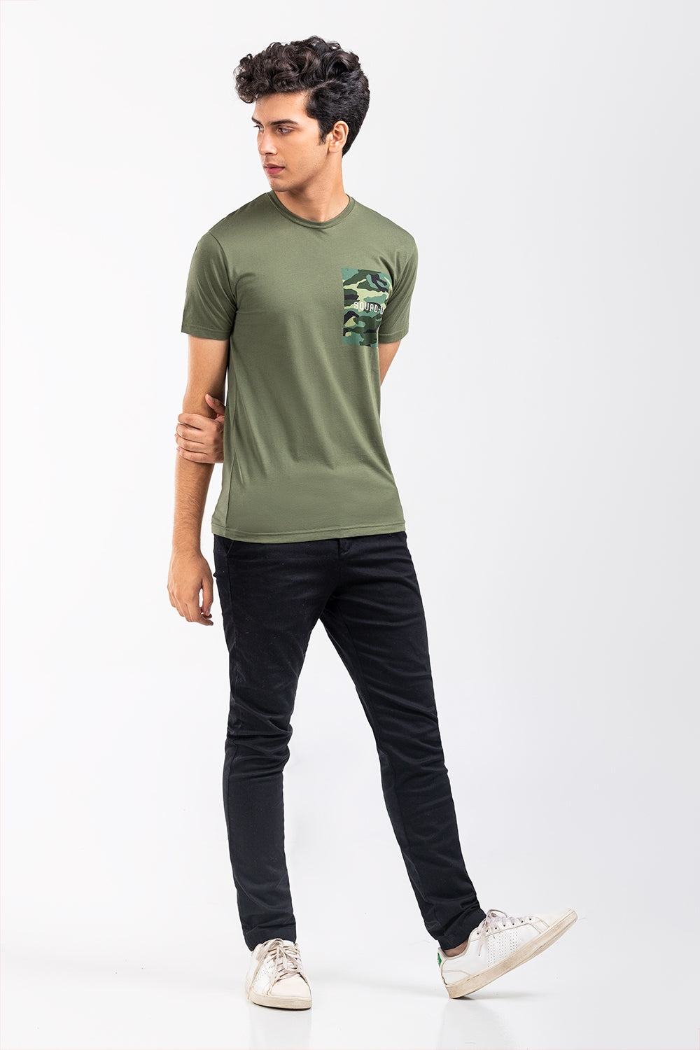 Green Graphic Tee JGP-URB-D255-02