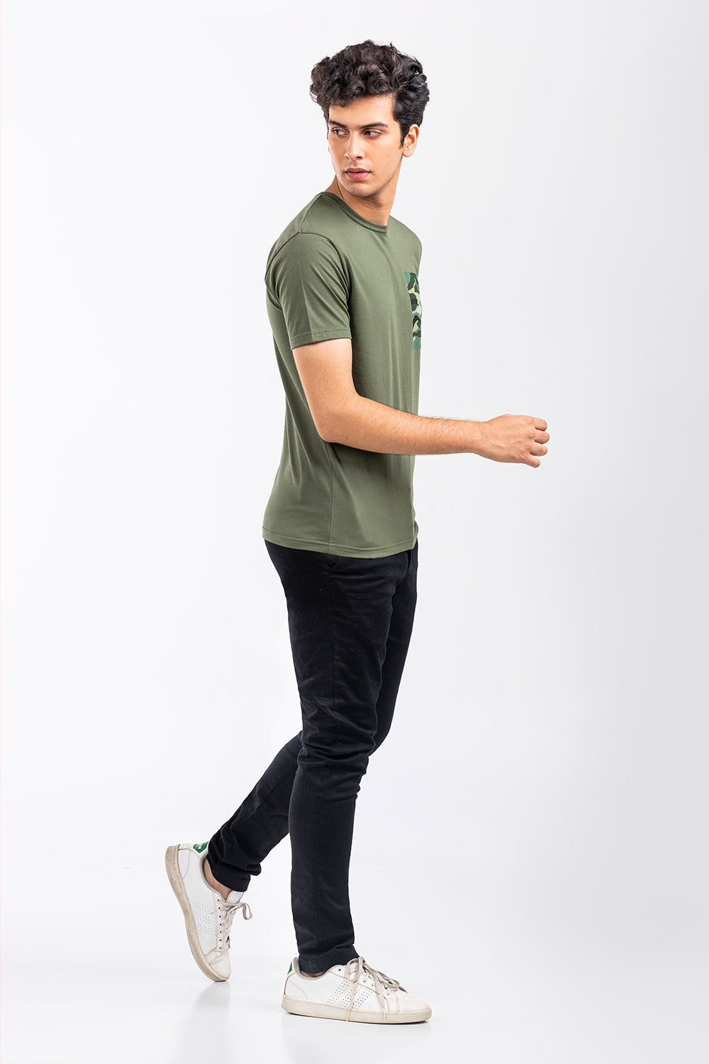 Green Graphic Tee JGP-URB-D255-02