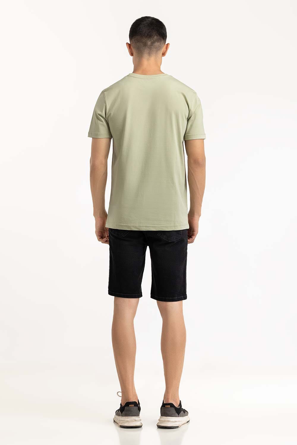 Green Graphic Tee TS-CNSJ23-106