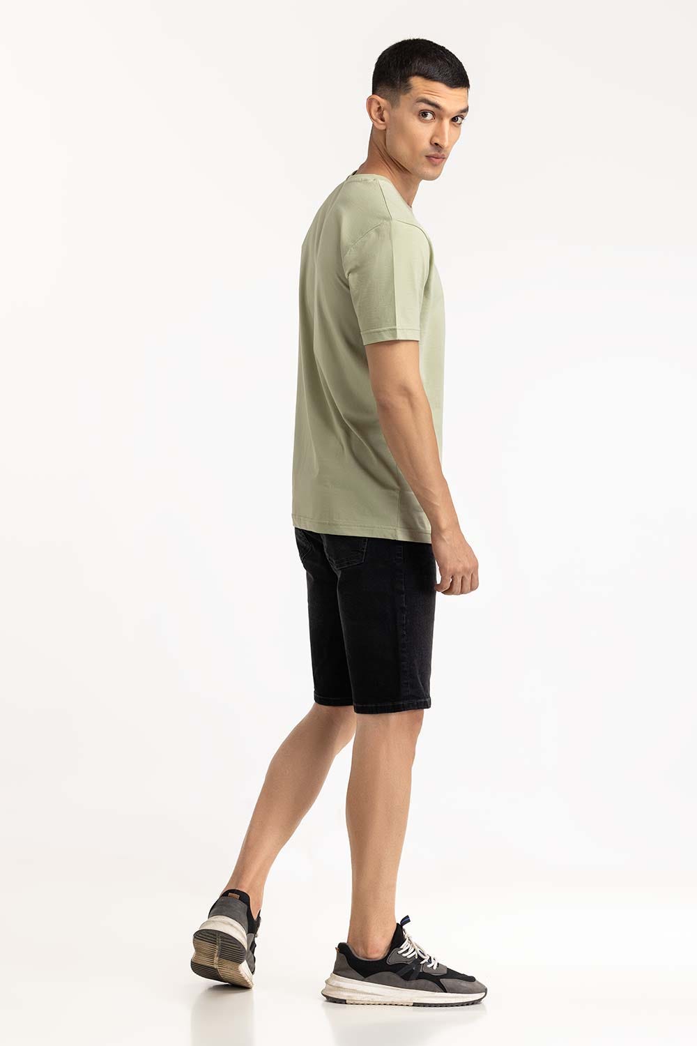 Green Graphic Tee TS-CNSJ23-106