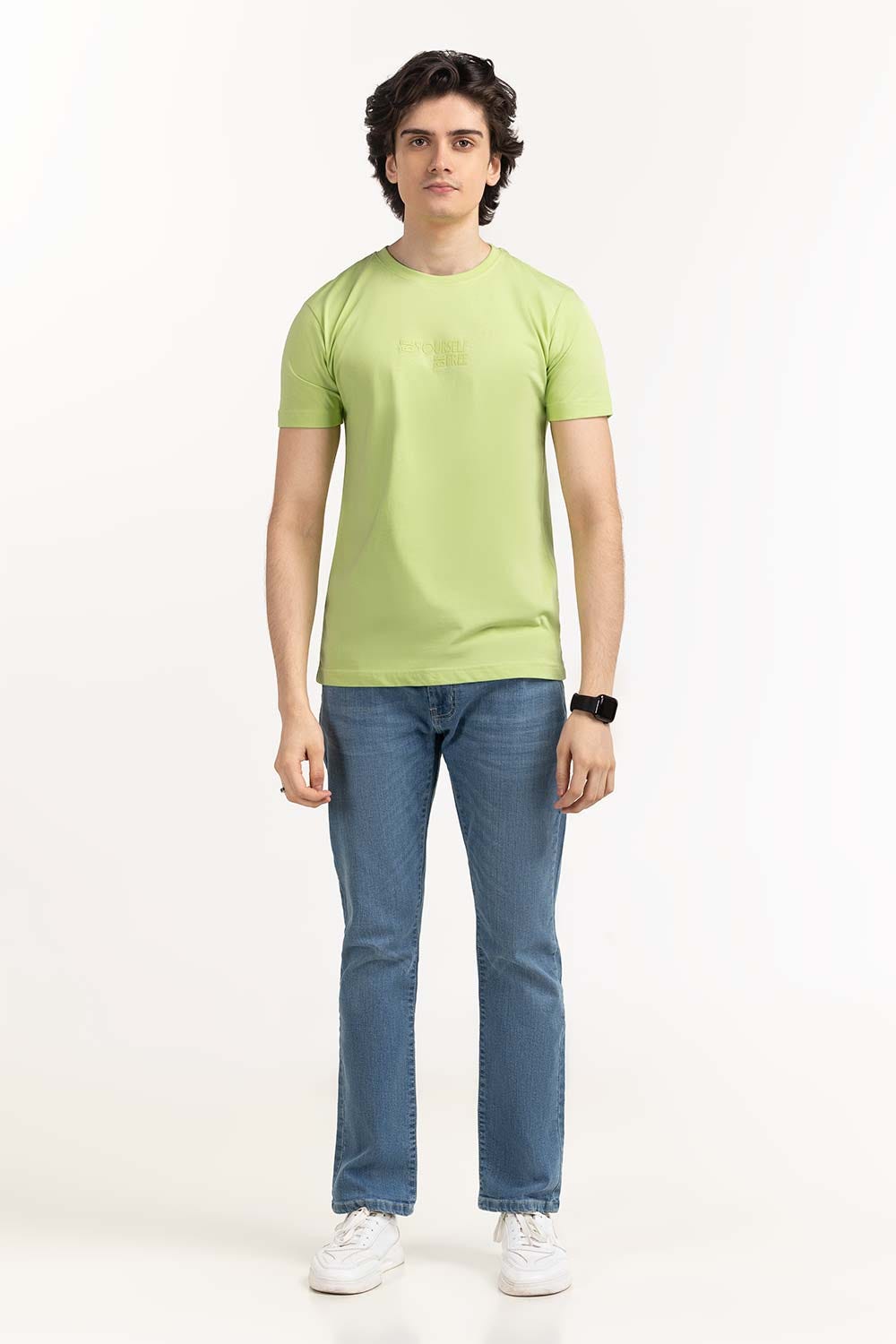 Green Graphic Tee TS-CNSJ23-131