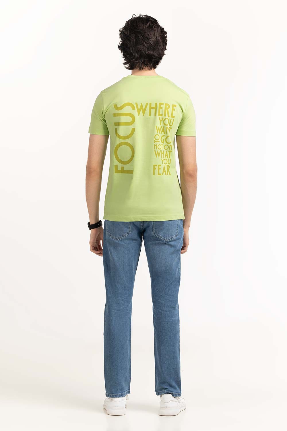 Green Graphic Tee TS-CNSJ23-131