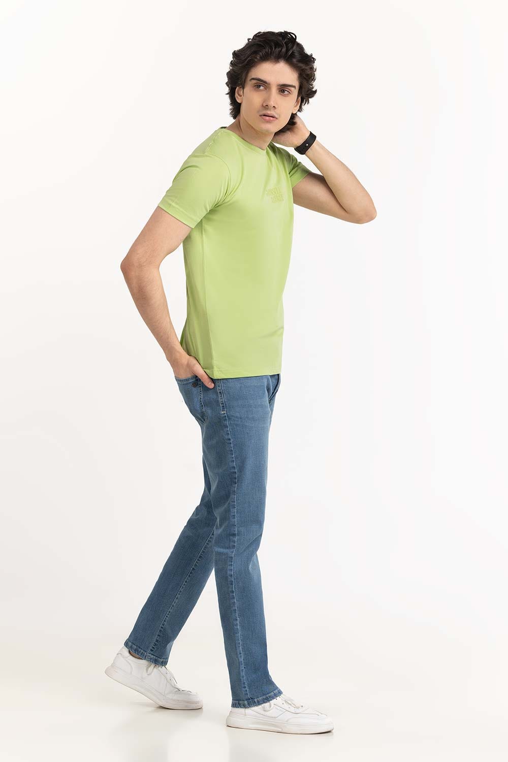 Green Graphic Tee TS-CNSJ23-131