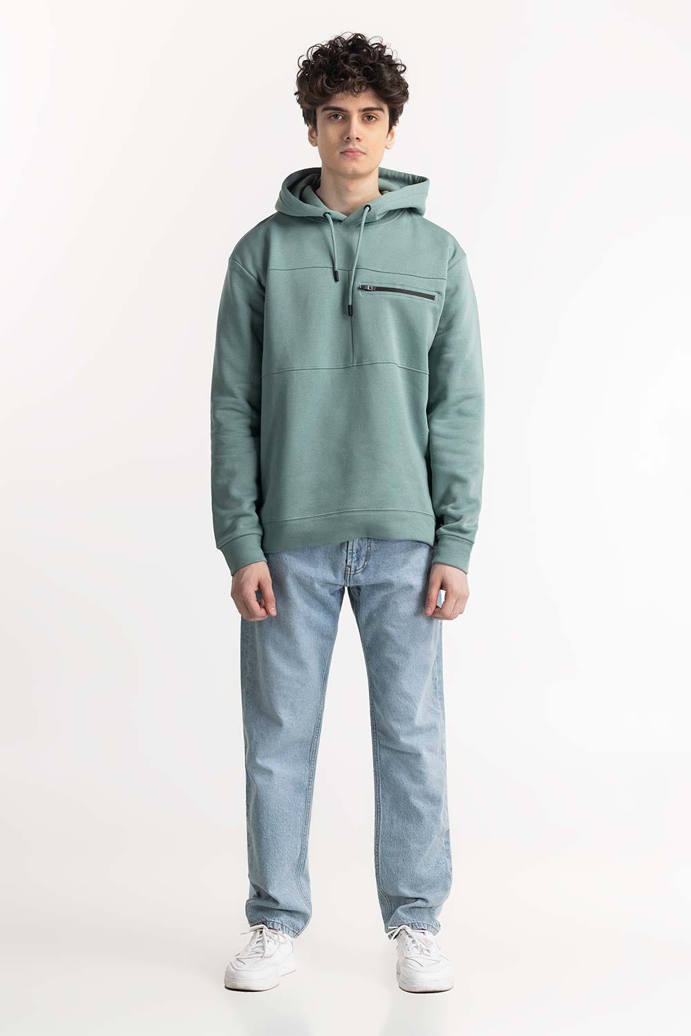 Green Hoodie 224-112-003 C