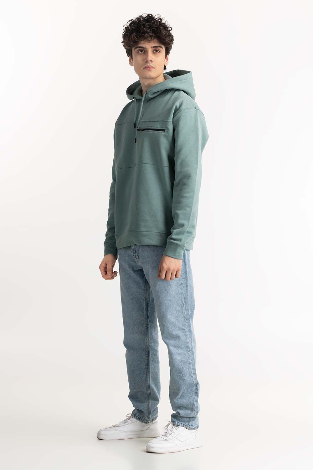 Green Hoodie 224-112-003 C