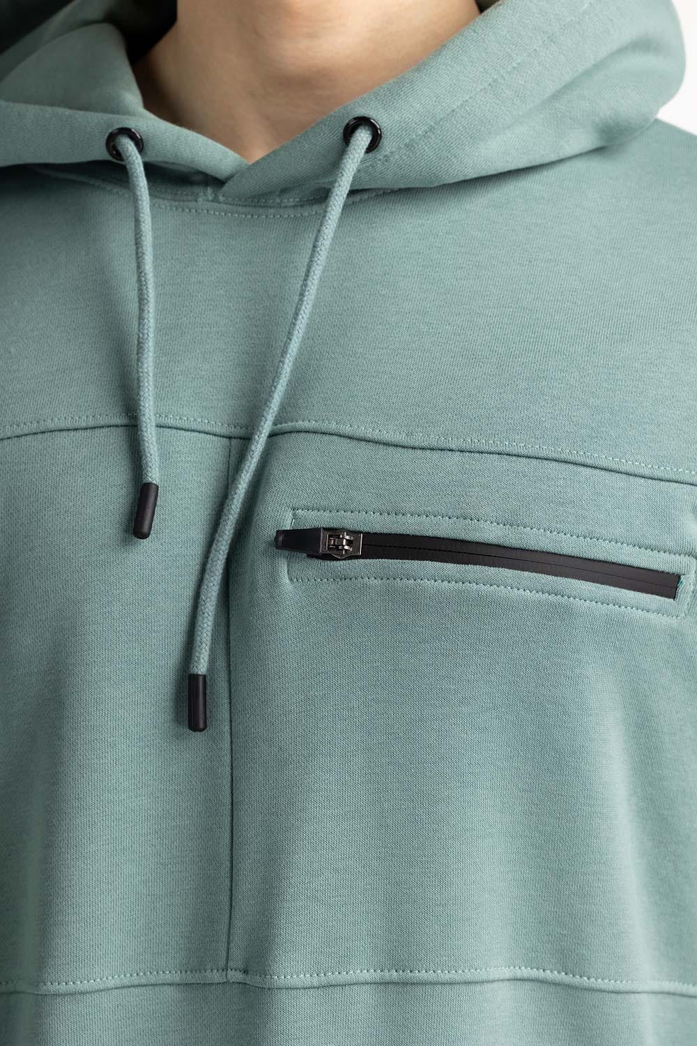 Green Hoodie 224-112-003 C