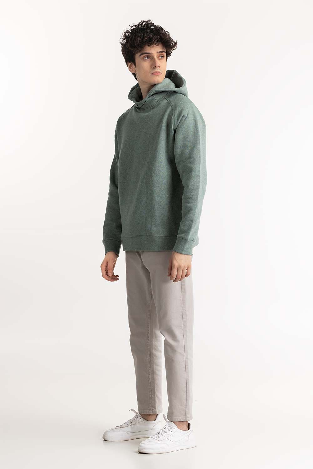 Green Hoodie 224-112-007 B