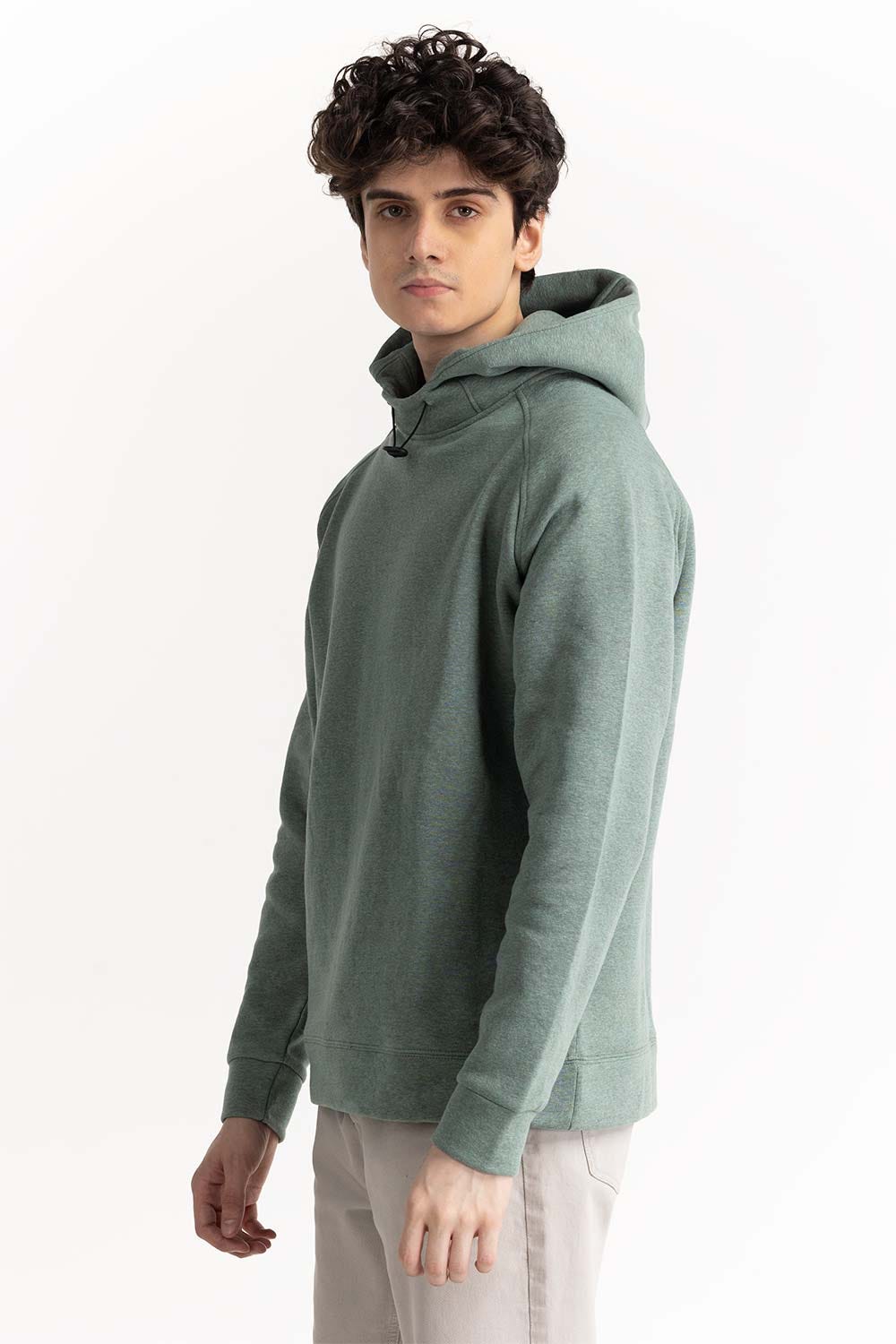 Green Hoodie 224-112-007 B