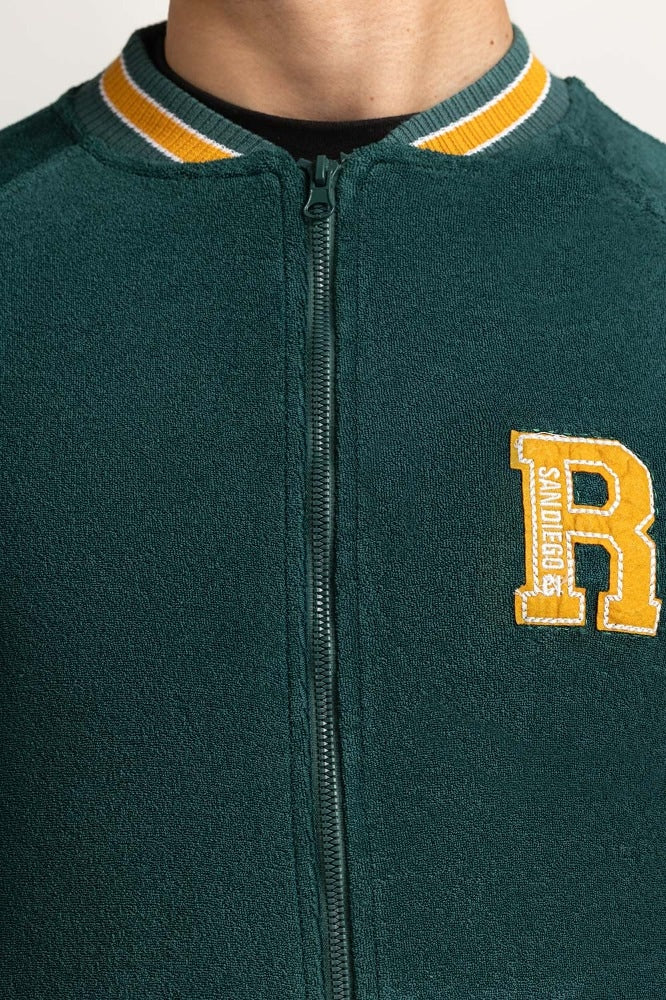 Green Knitted Jacket MN-KNJ-WS23-008