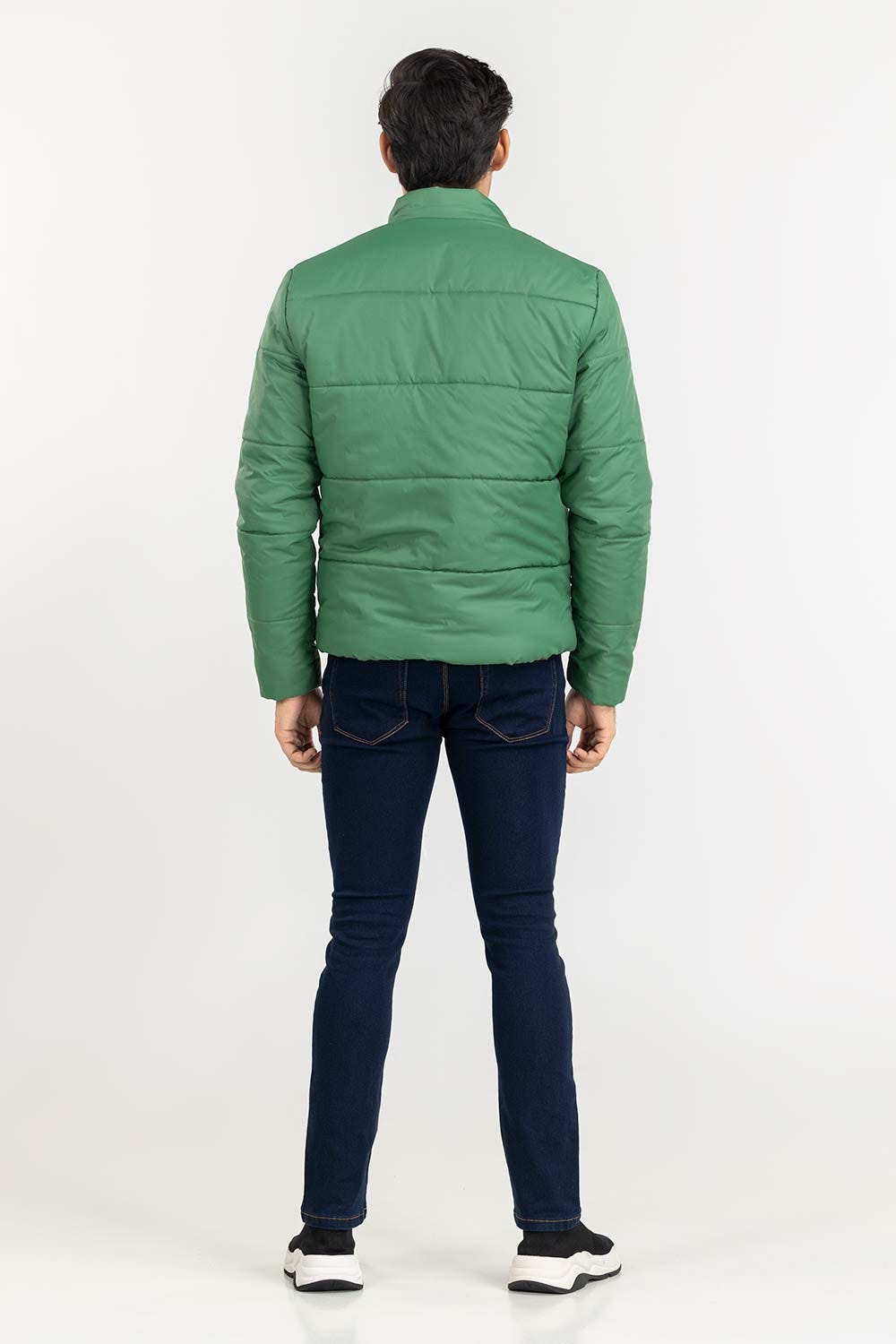 Green Puffer Jacket JKT-WOV22-017