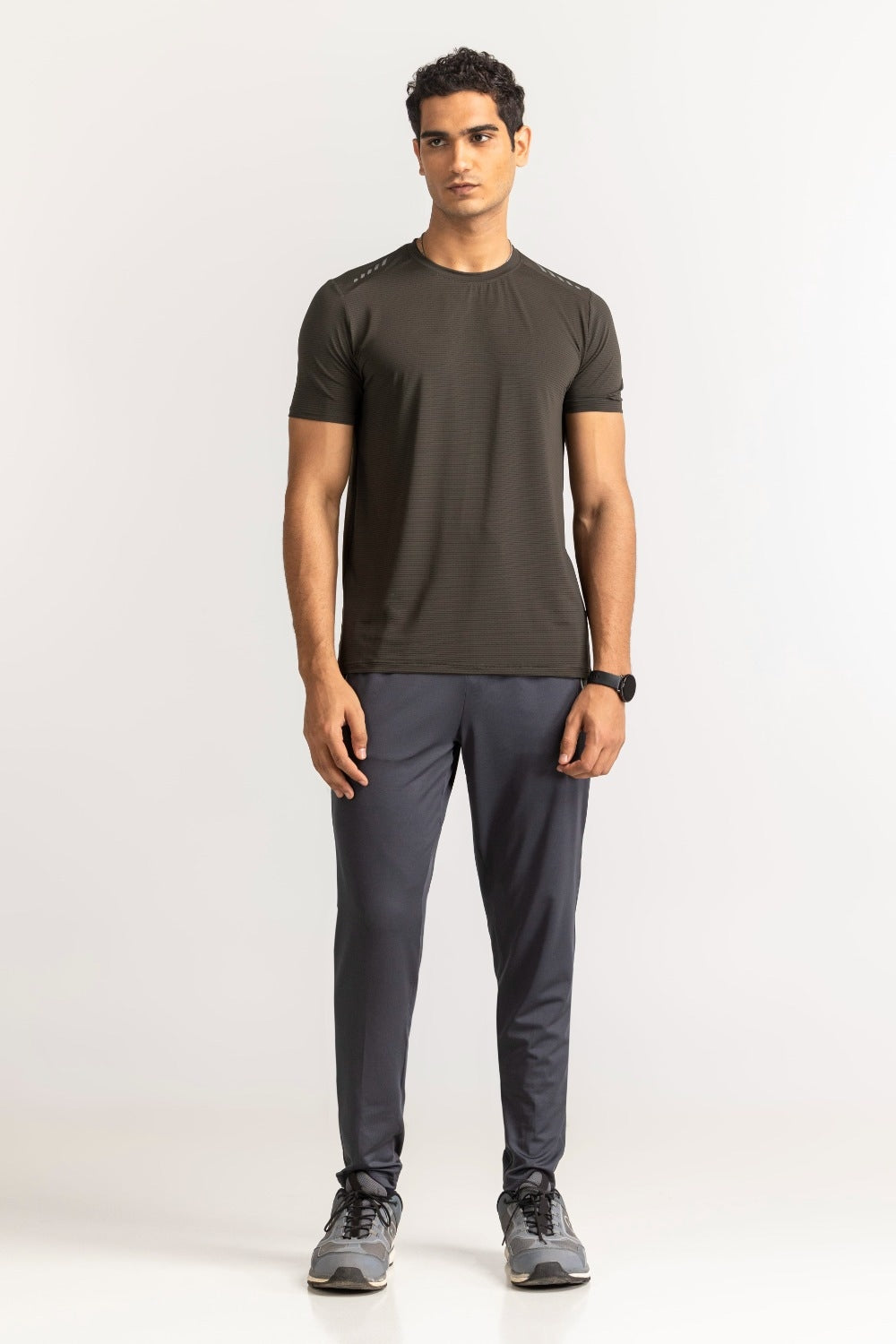 Green Textured Tee AW-TS24-005